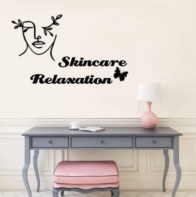 استیکر دیواری مراقبت پوستی RELAXATION SKINCARE، کد 1041